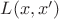 $L(x, x')$