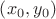 $\[
\left( {x_0 ,y_0 } \right)
\]$