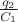 $\frac{q_2}{C_1}$