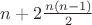 $n+2\frac{n(n-1)}{2}$