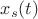 $x_s(t)$