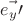 $\vec{e_{y}\prime}$