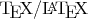 \TeX/\LaTeX