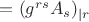 $=(g^{rs}A_s)_{|r}$