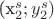 (x_2^s; y_2^s)