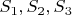 $S_{1}, S_{2}, S_{3}$