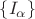 $\lbrace I_\alpha \rbrace$