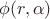 $\phi(r,\alpha)$