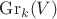 $\mathrm{Gr}_k(V)$