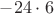 $-24\cdot 6$