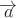 $\overrightarrow a$ $\overrightarrow a$