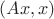$(Ax, x)$