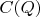 $C(Q)$
