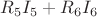 $R_5 I_5+R_6 I_6$