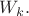 $W_{k}.$