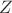 $\(Z\)$