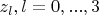 $z_l,l=0,...,3$