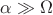 $\[
\,\alpha  \gg \Omega 
\]$