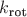 $k_{\text {rot}$