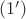 $(1')$