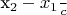 \frac{x_2-x_1}{c}