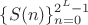$\{S(n)\}_{n=0}^{2^L-1}$ $\{S(n)\}_{n=0}^{2^L-1}$