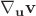 $\nabla_{\mathbf u} \mathbf v$