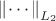 $\left\lVert \cdots \right\rVert_{L_2}$