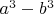 $a^3-b^3 $