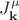 $J_{\mathbf{k}}^\mu$