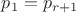 $p_1=p_{r+1}$ $p_1=p_{r+1}$