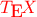 $\color{red}\TeX$