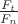 $\frac{F_t}{F_n}$