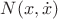 $N(x,\dot x)$
