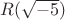 $R(\sqrt { - 5})$