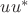 $uu^*$