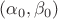 $(\alpha_0,\beta_0)$ $(\alpha_0,\beta_0)$