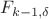 $F_{k-1,\delta}$