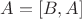 $A=[B,A]$