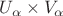 $U_\alpha\times V_\alpha$