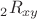 $ \sideset{_2}{_{xy}}R$