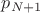 $p_{N+1}$ $p_{N+1}$
