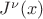 $J^\nu (x)$