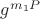 $g^{m_1P}$