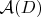 $\mathcal{A}(D)$
