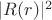 $|R(r)|^2$