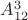 $A_{12}^3$