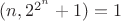 $(n,2^{2^n}}+1)=1$