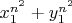 $x_1^{n^2}+y_1^{n^2}$