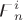 $\digamma^i_n$